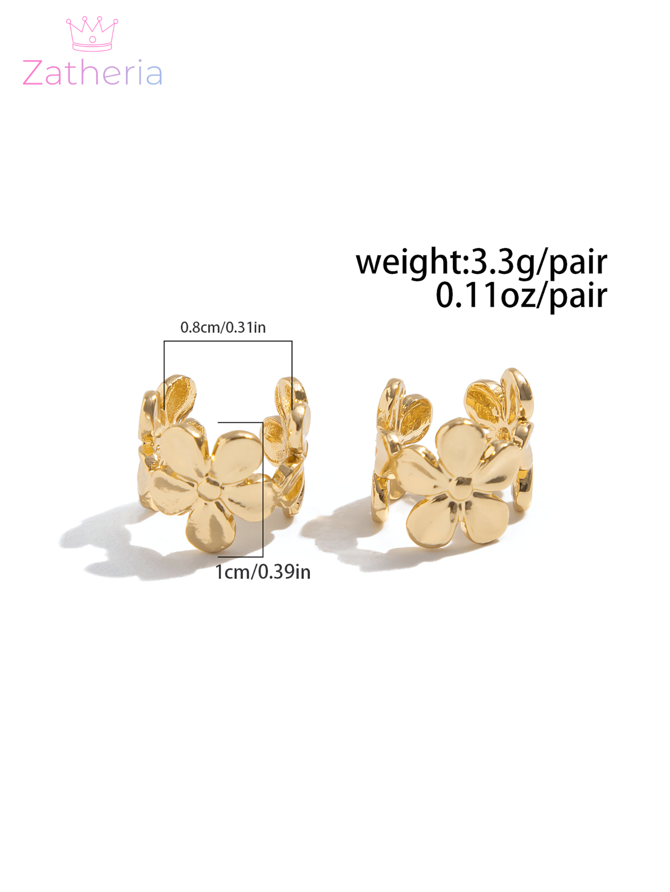 Bloom Cuff Earrings