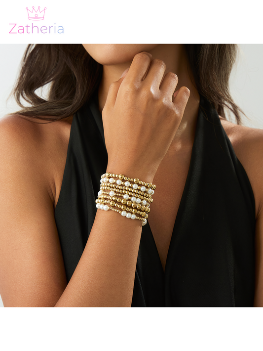 Gilded Luxe Bracelet Set