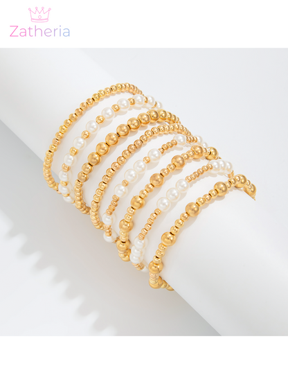 Gilded Luxe Bracelet Set