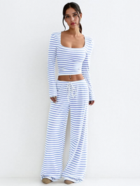 Blue Striped
