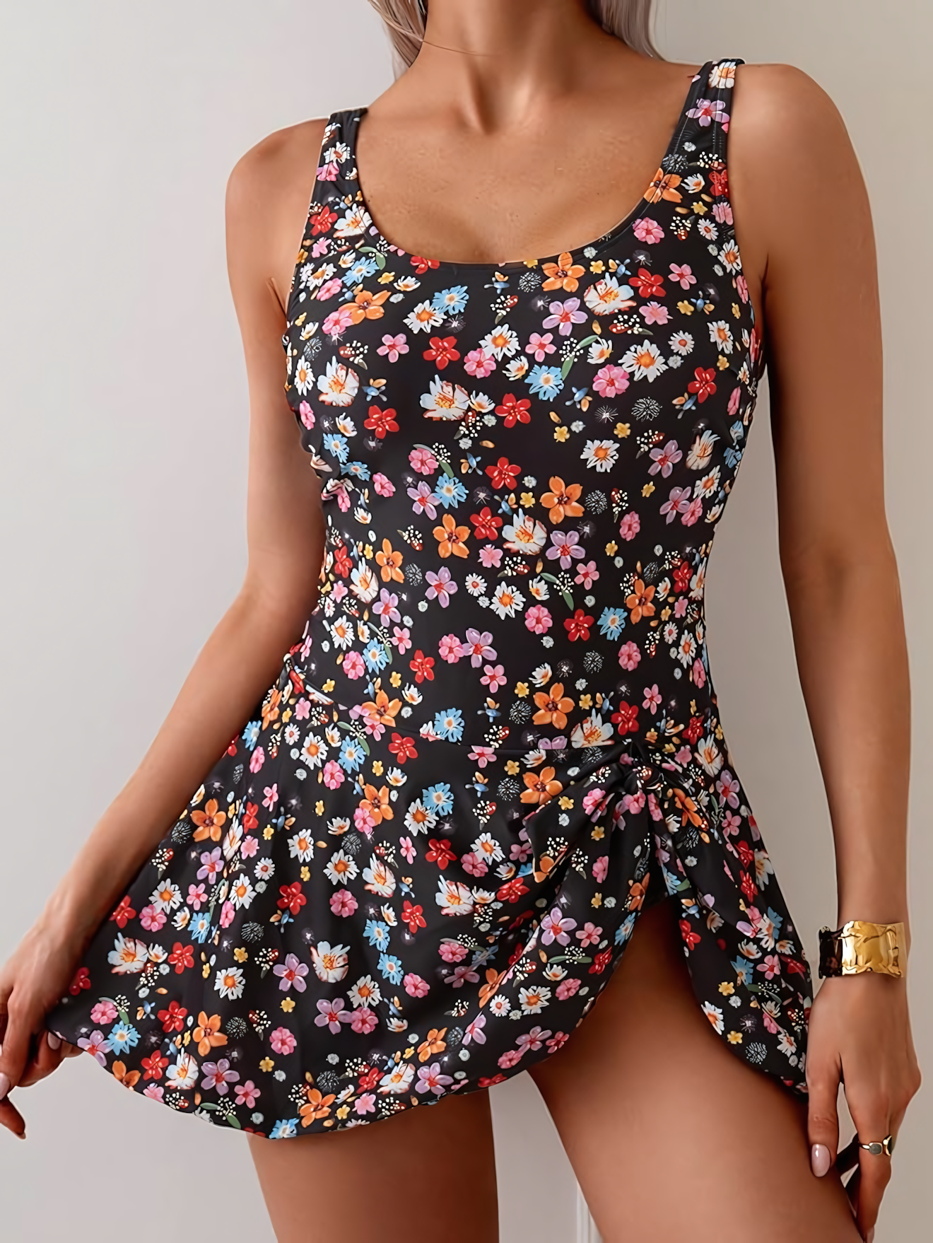 Black Floral